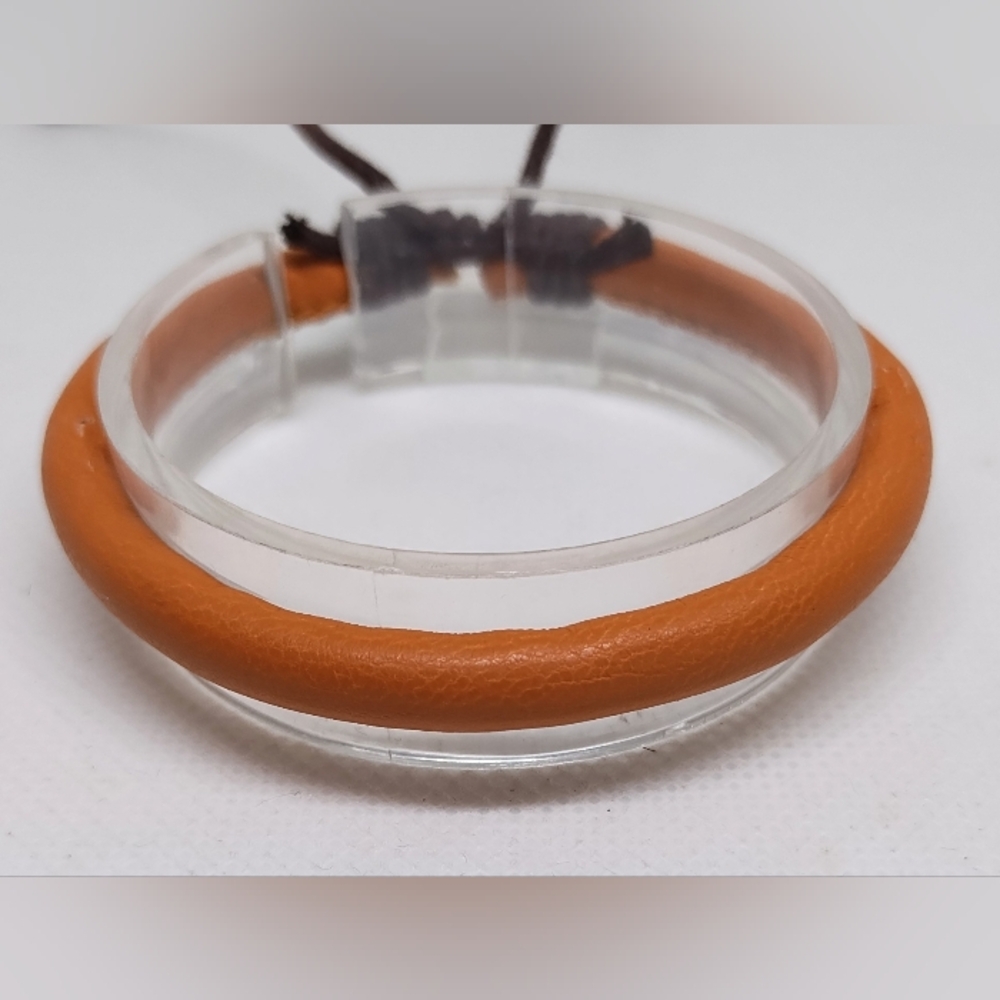 Men's Bracelet Brown New f97